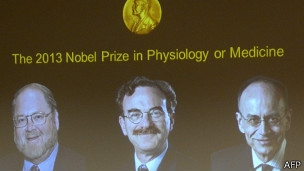 برندگان نوبل پزشکی ۲۰۱۳ اعلام شدند